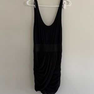 Express Black Backless Dress